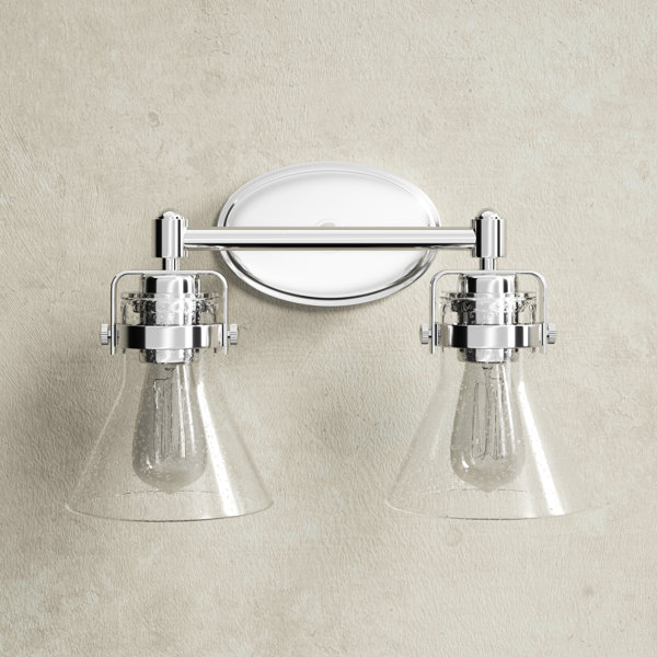 Urbana 2 Light Dimmable Vanity Light & Reviews Birch Lane